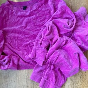 Pink Wild Fable velour set!